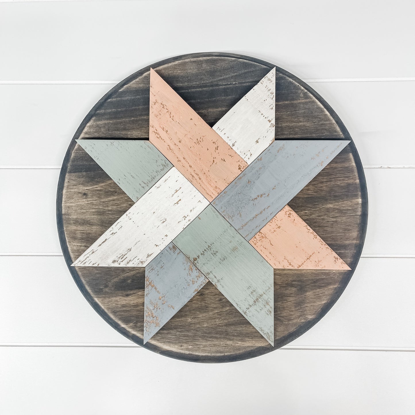 16" Barn Quilt Star Doorhanger