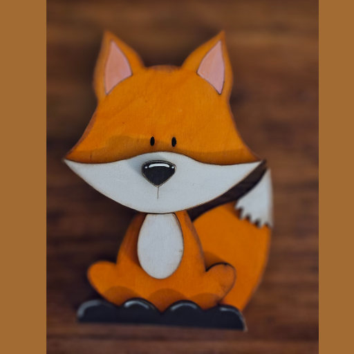 Chunky Fox Shelf Sitter