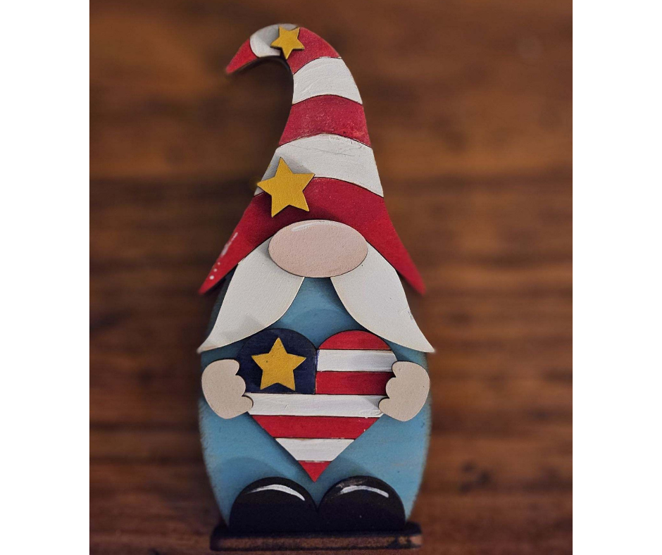Mini Patriotic Gnome