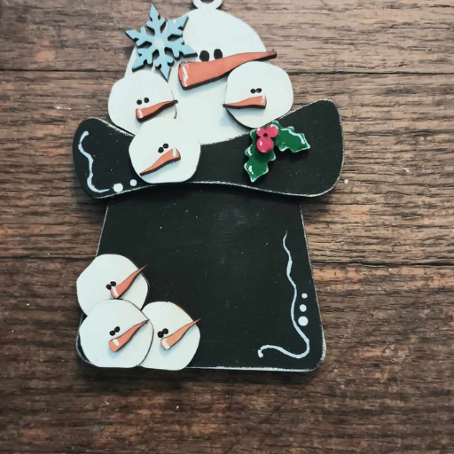 Snowball Family Ornament