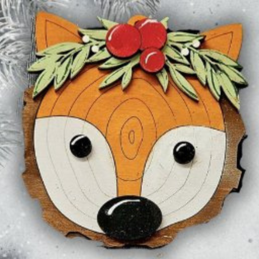 Woodland Fox Ornament DIY Kit
