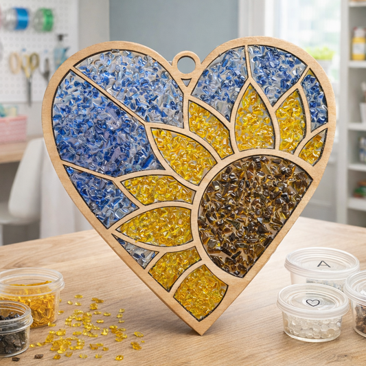 Jan. 29nd, 2026 Create a Crushed Glass and Resin Suncatcher , Hosted by Southern Grace Mercantile at Painting Around