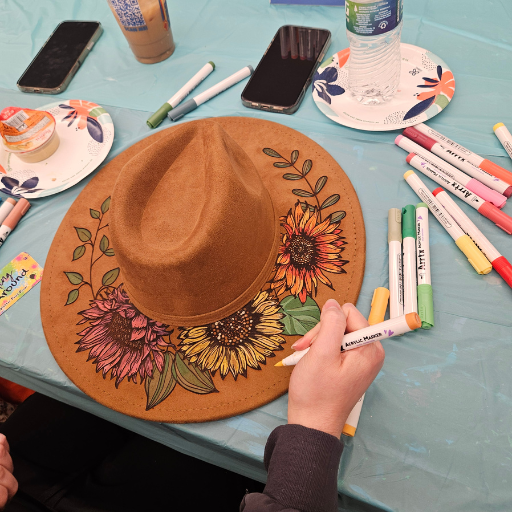 GIRL'S NIGHT OUT! MAY 5th, 2026 Hat Painting Party at Painting Around Knox